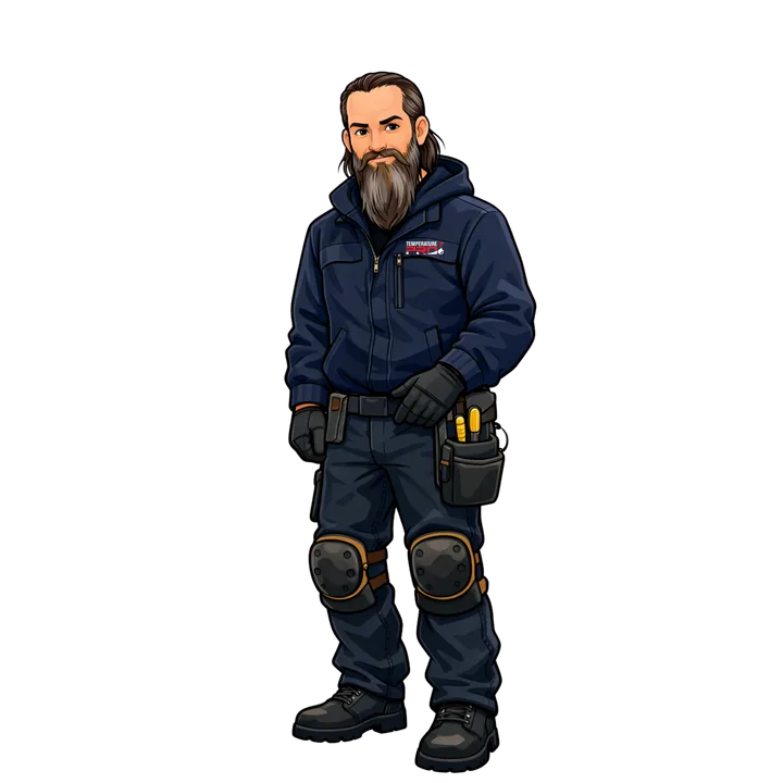 Aaron Decae, Senior Technician at TemperaturePro Saskatoon